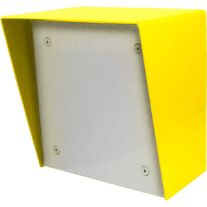 Viking Surface Mount Enclosure 5X5 Chassis in Yellow with Blank Panel - VE-5X5-PNL-YL