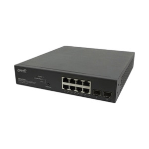 Pelco SM8TAT2SA-NA 8-Port GbE PoE+ Managed Switch