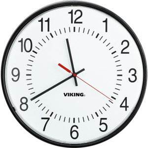 Viking 12in. in. Analog Clock - CL-A12