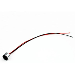 Viking 2 Wire Microphone 10mm Diameter with 6in. in. Wires - Q171100