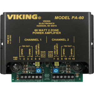 Viking 60 Watt 2 Zone Power Amplifier - PA-60