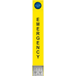 Viking ADA Compact Analog Emergency Phone Blue - E-1600-BLA