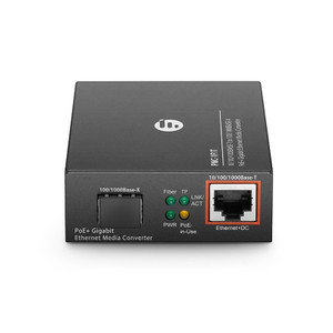 Pelco FMCI-PG1POE Gigabit PoE Fiber Media Converter