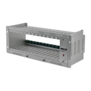 Pelco EURACK Card Cage Rack Mount EU/UK/AU Power