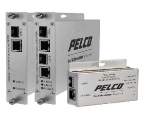 Pelco FMCI-PG2 dual-port gigabit fiber converter for network surveillance systems