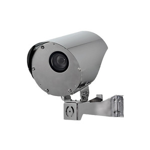 Pelco ESSE1-2X40-SBT-PAW PTZ camera 40x zoom lens detail and housing
