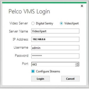 Pelco INT-CCURE VideoXpert C-CURE 9000 Integration