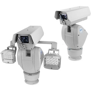 Pelco ES6230-12P PTZ camera with 30x zoom and pressurized housing detail