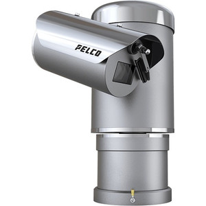 Pelco EXP2230-62 explosion-proof PTZ camera detail view showing pan-tilt-zoom housing