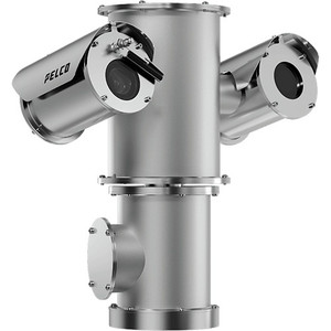 Pelco EABE1-2X40VF36-SPT0-M1 PTZ dome camera side view detail