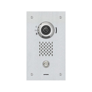 Aiphone IP Video Door Station SIP Compatible Vandal Resistant Flush Mount Stainl