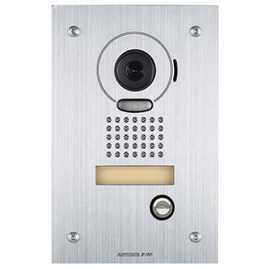 Aiphone JP Flush Mount Color Vandal Door Station Stainless Steel - JP-DVF