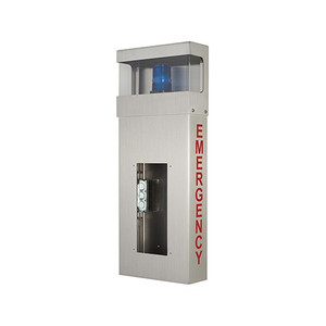 Aiphone Wall BOX with Hooded Light and Emergency Lettering - WB-HE