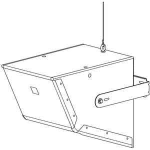 Bosch U-bracket FOR EVC-1122/VI White - EVC-UB3-WHT