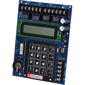 Altronix Timer 365 Day 24 Hour Annual Event 4 Channel Alphanumeric LCD Display Battery - AT4