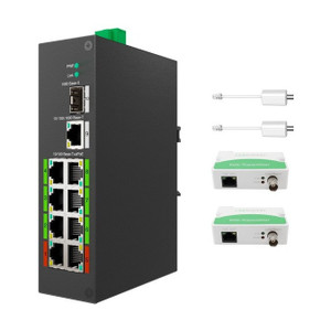 Altronix EBRIDGE800E 8 Port PoE+ Receiver