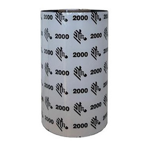 Zebra Sample Ribbon BLK 83MM 50M - 02000BK08305