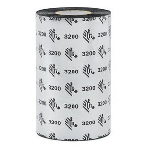 Zebra Wax/Resin Ribbon 60mmx300m 3200; High Performance 25mm core 6/box - 03200BK06030