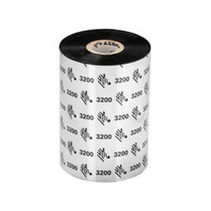 Zebra Wax/Resin Ribbon 89mmx450m 3200; High Performance 25mm core 6/box - 03200BK08945