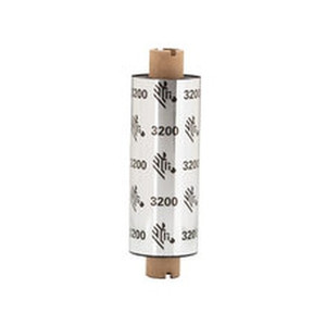 Zebra Wax/Resin Ribbon 64mmx74m 3200; High Performance 12mm core 12/box - 03200GS06407