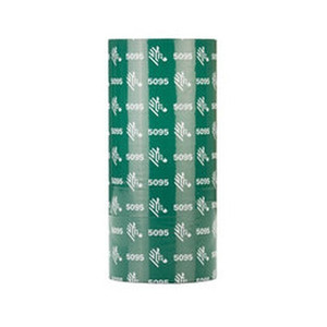 Zebra Resin Ribbon 220mmx450m (8.66inx1476ft) 5095; High Performance 25mm core 6/box - 05095BK22045