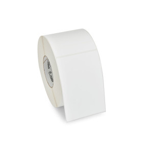 Zebra Label Paper 4x4in ; DT Z-Perform 2000D Value Coated All-Temp Adhesive 3in 