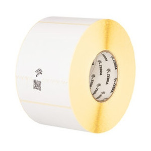 Zebra Label Paper 4x2.5in ; DT Z-Perform 2000D Value Coated All-Temp Adhesive 3in core - 10000294