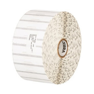 Zebra Label Polypropylene 2.1875x0.5in ; DT 8000D Jewelry Coated Permanent Adhesive 1in - 10010064