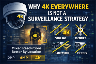 Why 4K Everywhere Is Not a Surveillance Strategy