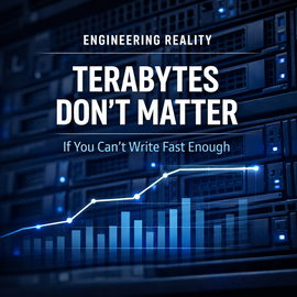 Why Large Surveillance Systems Fail: Storage Throughput Reality