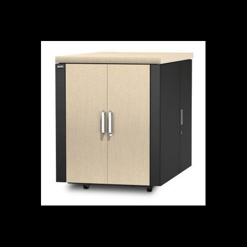 APC by Schneider Electric NetShelter CX 18U Secure Soundproofed Server Room in a Box - AR4018IA
