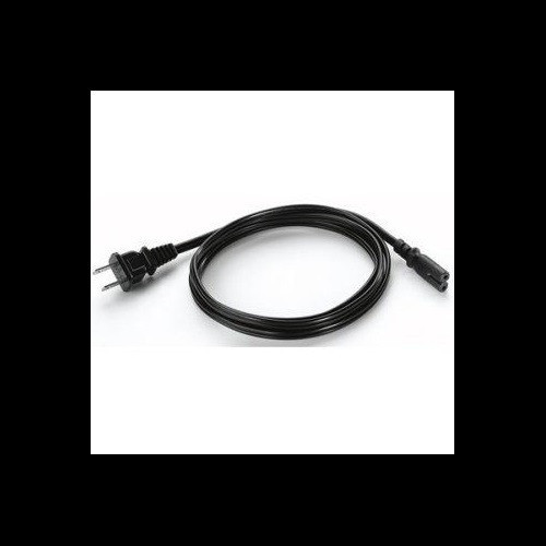 Zebra Cable AC line cord 1.8M un-grounded two wire. Associated Countries: United - 50-16000-182R