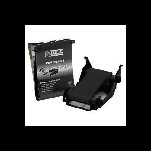 Zebra Monochrome Ribbon Black ZXP1 1000 Images - 800011-101