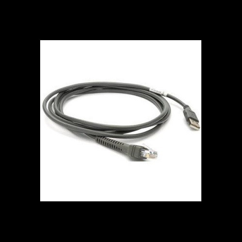 Zebra Cable USB: Series A Connector 7ft. 2m Straight. - CBA-U01-S07ZAR