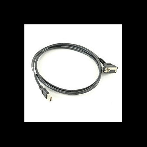 Zebra Cable USB Cable Assembly: 9-Pin Female Straight Scanner Connector 6ft. - CBL-58926-04