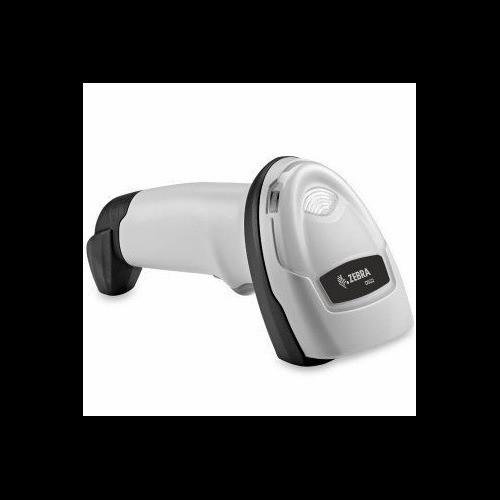 Zebra DS2208-SR WHITE USB KIT: DS2208-SR00006ZZWW SCANNER CBA-U21-S07ZBR - DS2208-SR6U2100AZW