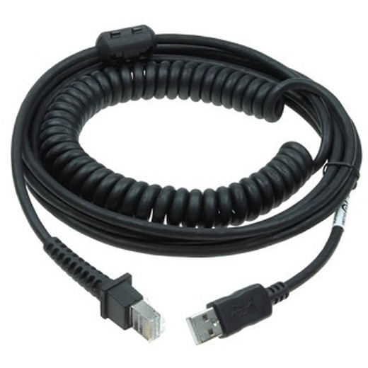 Datalogic 90A052357 USB Power Coiled Cable 5M