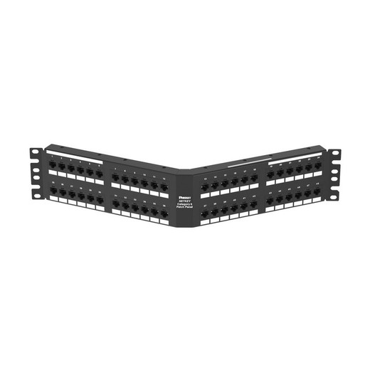 Panduit PP KIT 48 PORT CAT 6A TG JM BLK PK 1 - CPPKL6ATG48WBL
