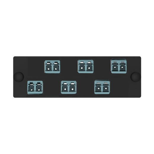 Panduit 6 POSITION KEYED (H-AQUA) DUPLE - FAP6WHAQDLCZ
