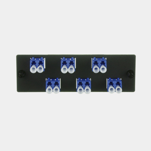 Panduit 6 POSITION LC FIBER ADAPTER PAN - FAP6WLMDLCZ