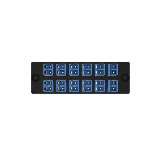Panduit OS2 HD FLX CAS 12-PORT 4-TO-1 C - FHC39O-24H-10U