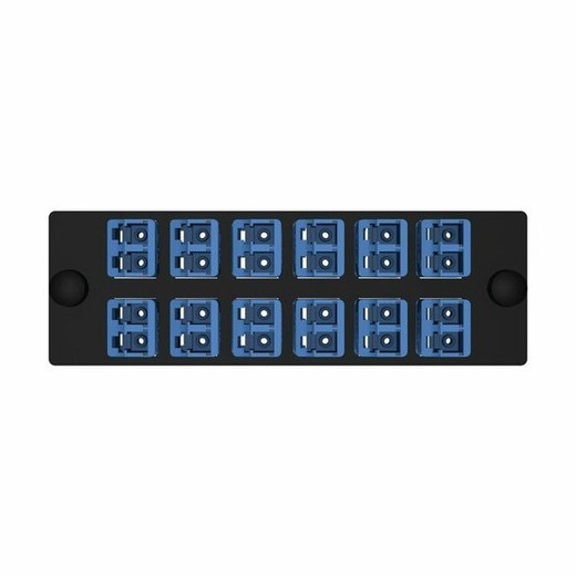 Panduit OS2 HD FLX CAS 12-PORT 4-TO-1 C - FHC39O-24H-10U