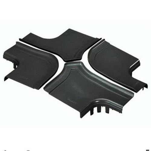 Panduit SPLIT COVER 4-WAY CROSS 12 X - FRFWCSC12W4BL