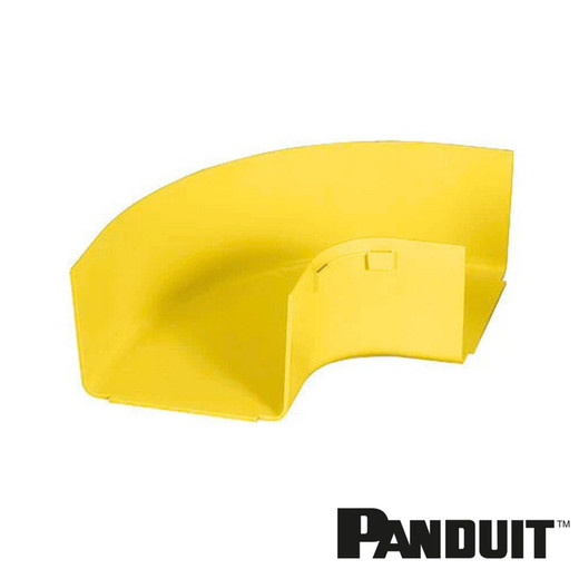 Panduit FIBERRUNNER FITTING HORIZONTAL TEE 6X4CH YELLOW EA - FRT6X4YL