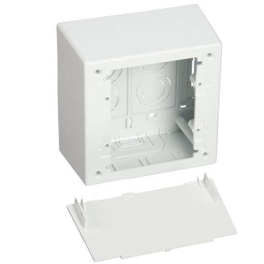 Panduit DEEP WHT JUNCTION BOX DOUBLE - JBP2DWH
