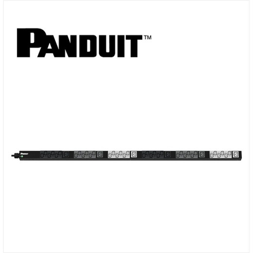 Panduit BASIC PDU 16AMP (36)C13(6)C19 42RU X 1200MM BLACK - P42B44M
