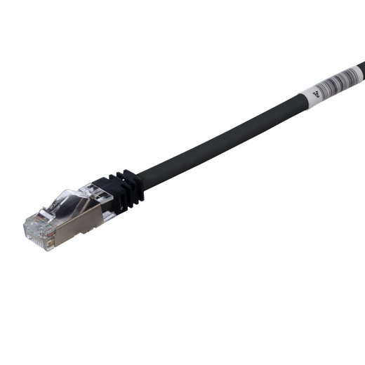 Panduit 1M CU PC CAT 6AS/FTP BL PK1MOQ10 - STP6X1MBL