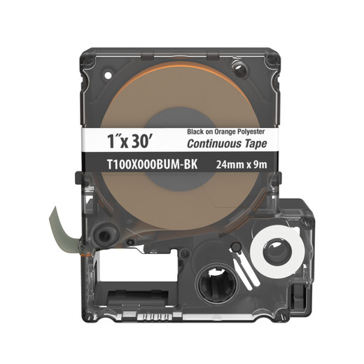 Panduit MP CASSETTE CONTINUOUS TAPE POL - T100X000BUM-BK