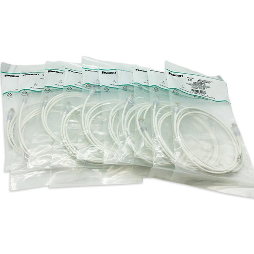 Panduit CPR PC CAT 5E RD UTP CBL PK1MOQ 10 - UTPCH3RDY