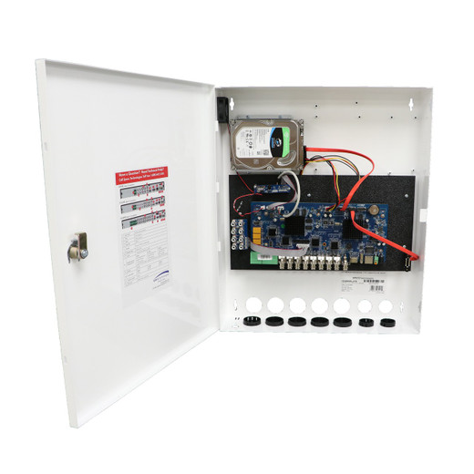 Speco Technologies 24 Ch. Wall-mount Hybrid Recorder 12TB - H24WHRL12TB
